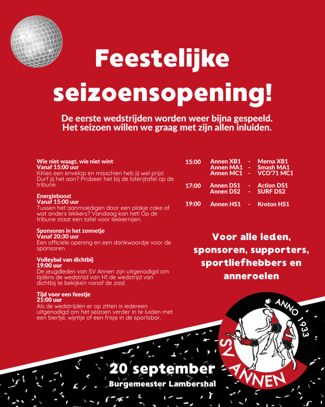 seizoensopening